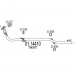 01.14410 MTS Труба выхлопного газа