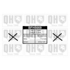 BFH5669 QUINTON HAZELL Тормозной шланг