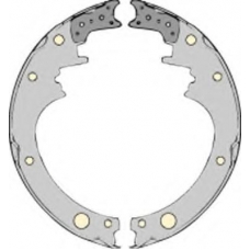 M665 MGA Комплект тормозных колодок