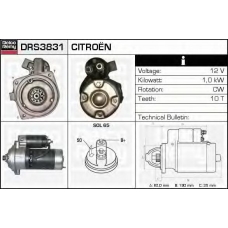 DRS3831 DELCO REMY Стартер