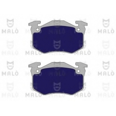 1050667 Malo Комплект тормозных колодок, дисковый тормоз
