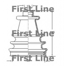 FCB2014 FIRST LINE Пыльник, приводной вал