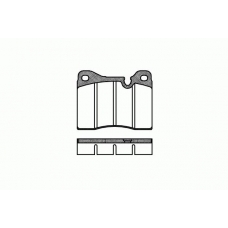 001130 REMSA Сигнализатор, износ тормозных колодок