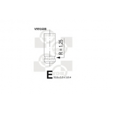 V991608 BGA Выпускной клапан