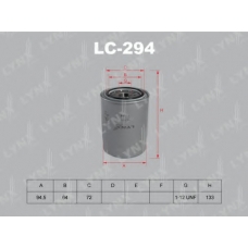 LC-294 LYNX Фильтр масляный