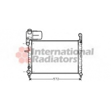 60172101 SCHLIECKMANN Радиатор, охлаждение двигателя