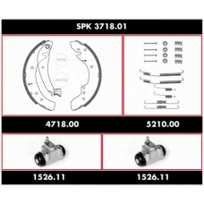 SPK 3718.01 ROADHOUSE Комплект тормозов, барабанный тормозной механизм