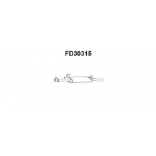 FD30315 VENEPORTE Предглушитель выхлопных газов