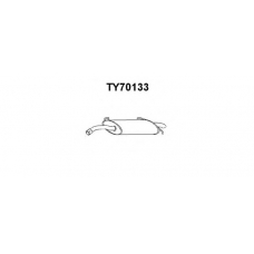 TY70133 VENEPORTE Глушитель выхлопных газов конечный