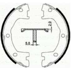 153-077 CIFAM Комплект тормозных колодок, стояночная тормозная с