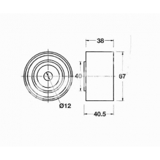ITB-6908 IPS Parts Устройство для натяжения ремня, ремень грм