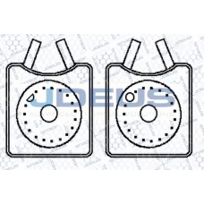 430M31 JDEUS масляный радиатор, двигательное масло