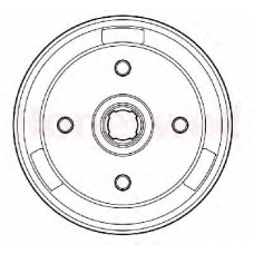 329176J JURID Тормозной барабан