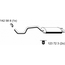 121224 ERNST Глушитель выхлопных газов конечный