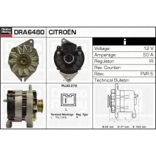 DRA6480 DELCO REMY Генератор