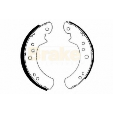 SH2222 BRAKE ENGINEERING Комплект тормозных колодок