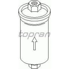 103 607 TOPRAN Топливный фильтр