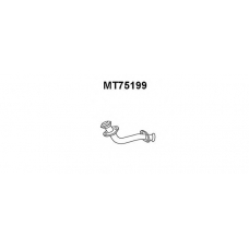 MT75199 VENEPORTE Труба выхлопного газа