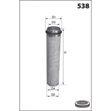FA3102 MECAFILTER Фильтр добавочного воздуха