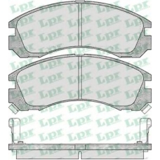 05P578 LPR Комплект тормозных колодок, дисковый тормоз