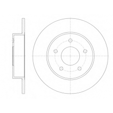 6820.00 REMSA Тормозной диск