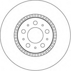 DF4053 TRW Тормозной диск