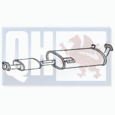 240565 KLARIUS Средний глушитель выхлопных газов