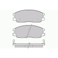 12-1268 E.T.F. Комплект тормозных колодок, дисковый тормоз