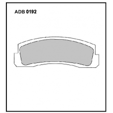 ADB0192 Allied Nippon Тормозные колодки