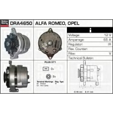 DRA4650 DELCO REMY Генератор