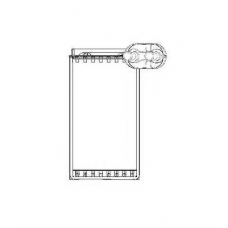 53550 NRF Теплообменник, отопление салона