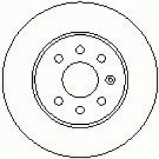 6573 10 KAWE Тормозной диск