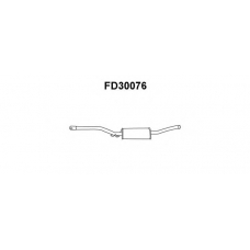 FD30076 VENEPORTE Предглушитель выхлопных газов
