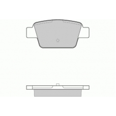 12-0947 E.T.F. Комплект тормозных колодок, дисковый тормоз