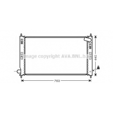 MT2201 Prasco Радиатор, охлаждение двигателя