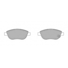 FBP-1641 FREMAX Комплект тормозных колодок, дисковый тормоз