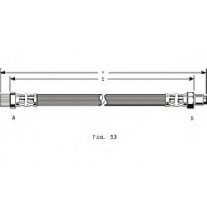 PHA340 TRW Тормозной шланг