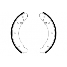 0 986 487 367 BOSCH Комплект тормозных колодок