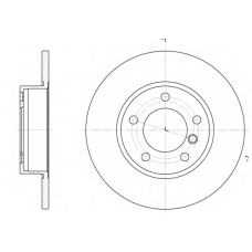 D6323.00 WOKING Тормозной диск