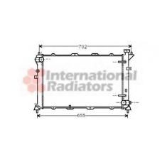 82002025 VAN WEZEL Радиатор, охлаждение двигателя