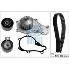 56664701 RUVILLE Водяной насос + комплект зубчатого ремня