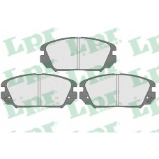 05P1599 LPR Комплект тормозных колодок, дисковый тормоз