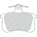 FDB596 FERODO Комплект тормозных колодок, дисковый тормоз
