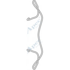 KIT525 APEC Комплектующие, тормозные колодки