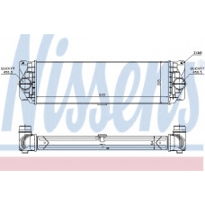 96526 NISSENS Интеркулер