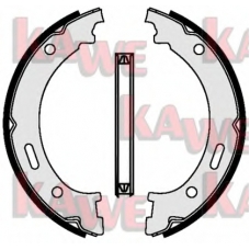 09530 KAWE Комплект тормозных колодок, стояночная тормозная с