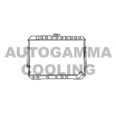100595 AUTOGAMMA Радиатор, охлаждение двигателя