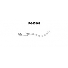 PG45161 VENEPORTE Средний глушитель выхлопных газов