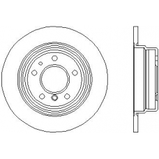 92042500 TEXTAR Тормозной диск