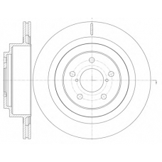 61001.10 ROADHOUSE Тормозной диск